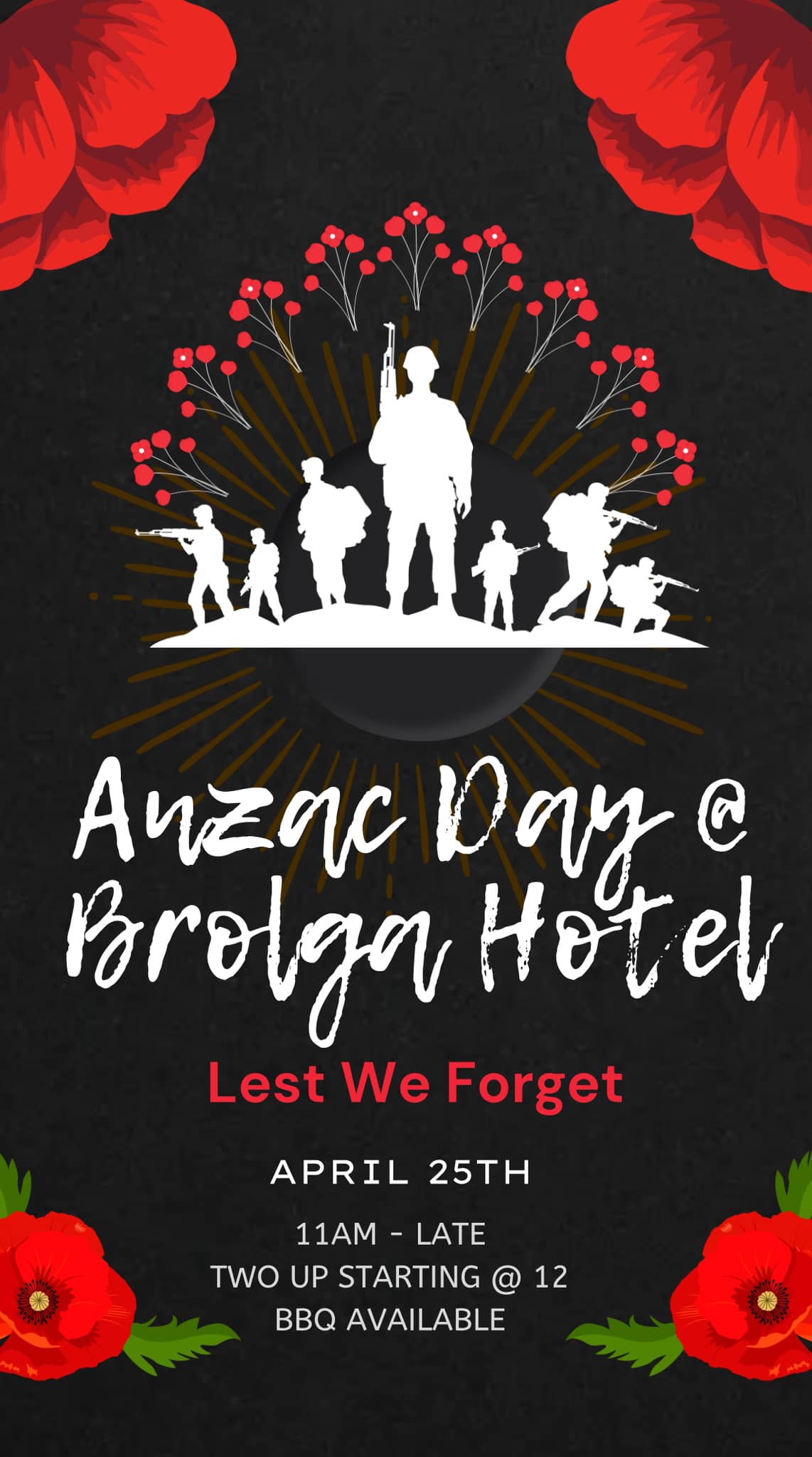 Brolga Hotel Coleambally - ANZAC Day Two Up