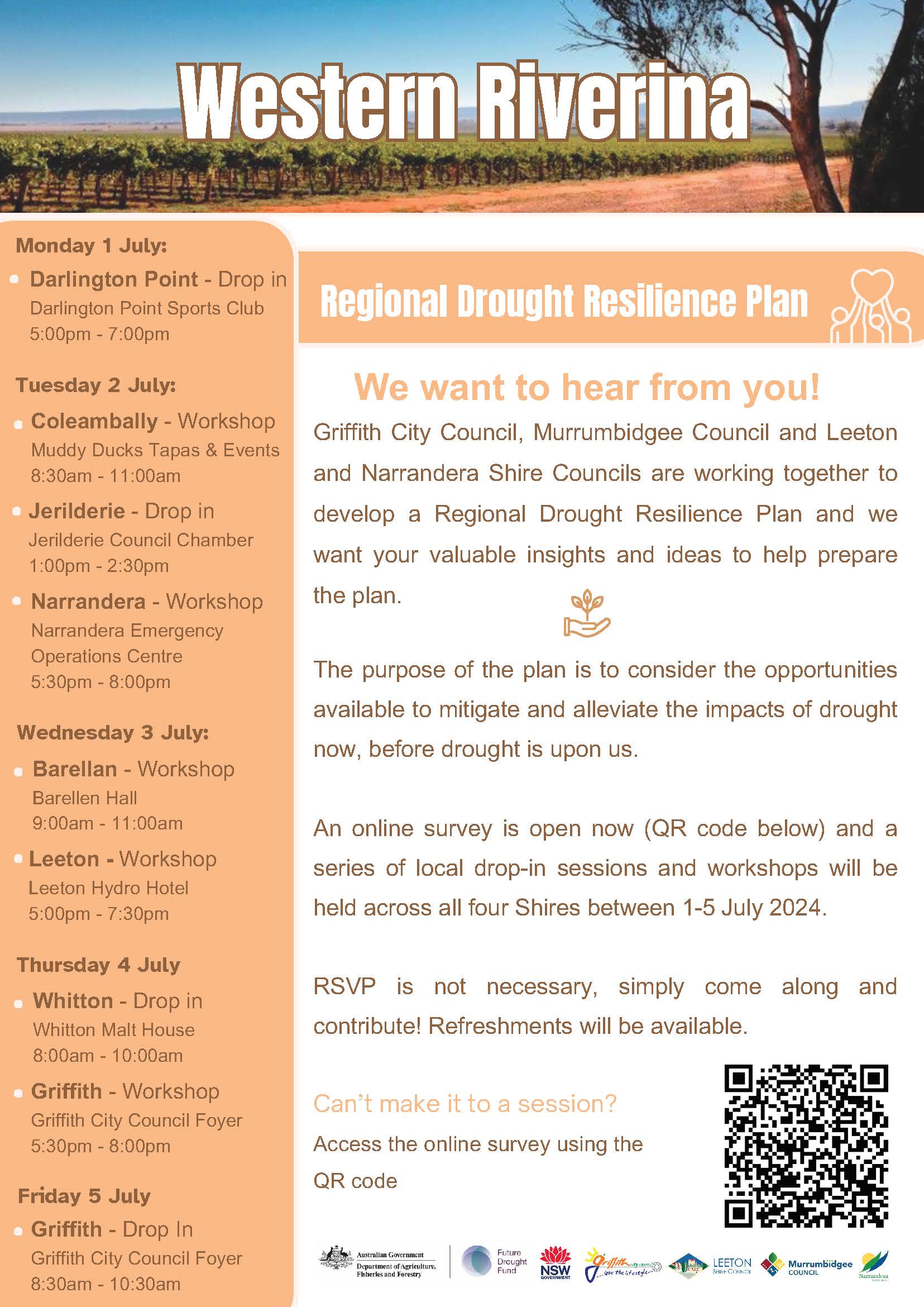Regional Drought Resilience Plan - Darlington Point