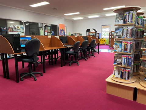 Jerilderie Library Study Stations