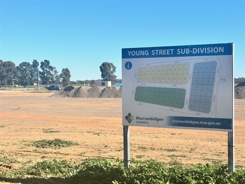 Young Street Residential Subdivision in Darlington Point